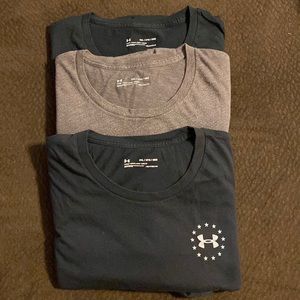 Lot of 3 (3XL) Under Armour shirts
